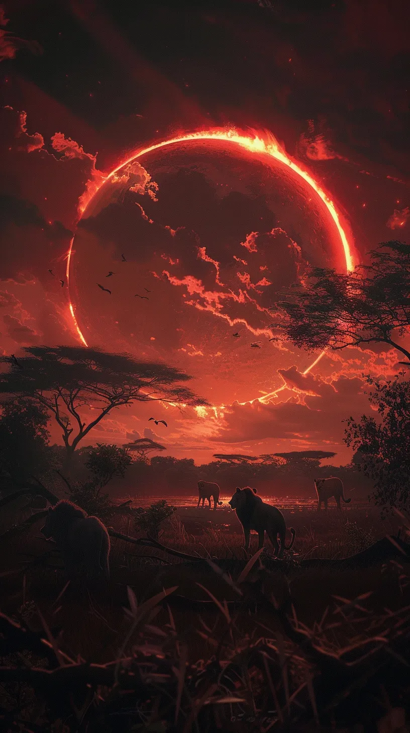 Under the eclipse